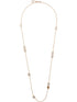 collar en oro rosa de 18kt con nácar